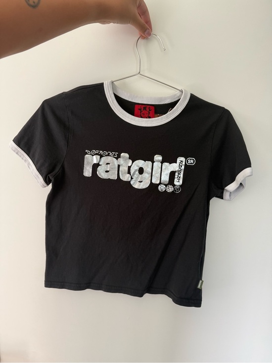 Marc Jacobs Tops - HEAVN X DEAFTONES RATGIRL Black Ringer Tee